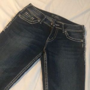Silver jeans capri